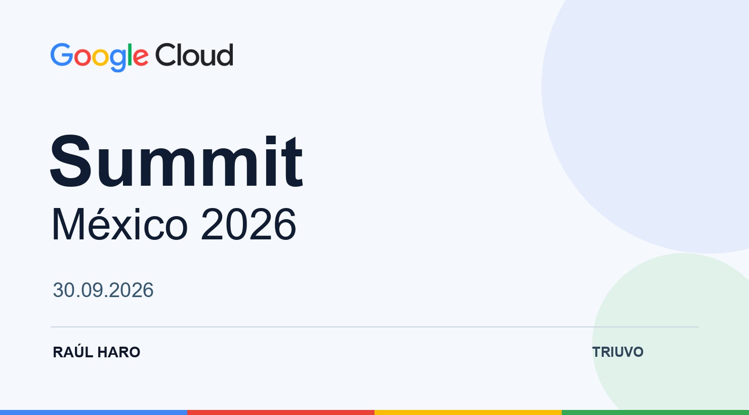 Triuvo en Google Cloud Summit México: una cita con el futuro de la IA